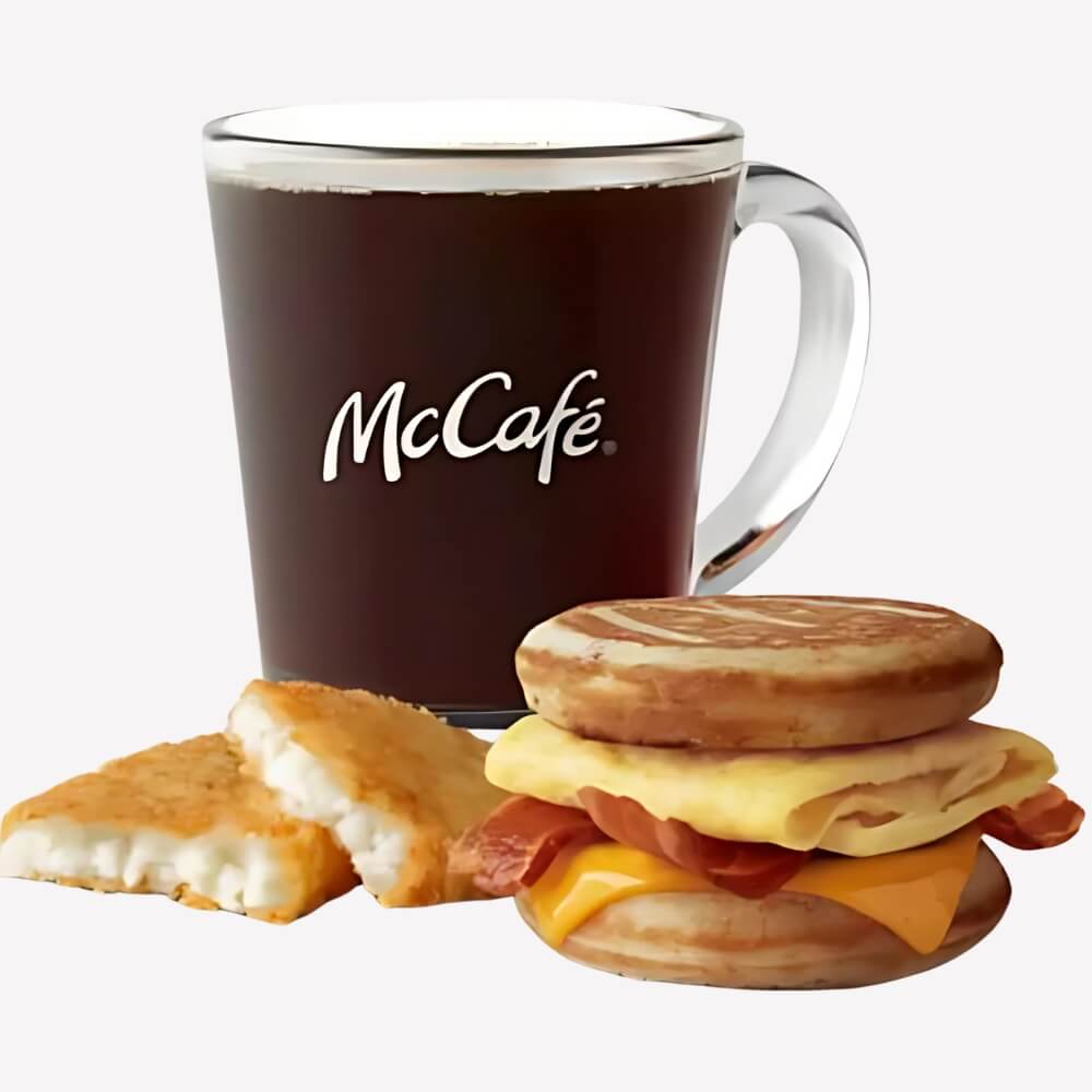 McDonald's Bacon, Egg & Cheese McGriddles Meal