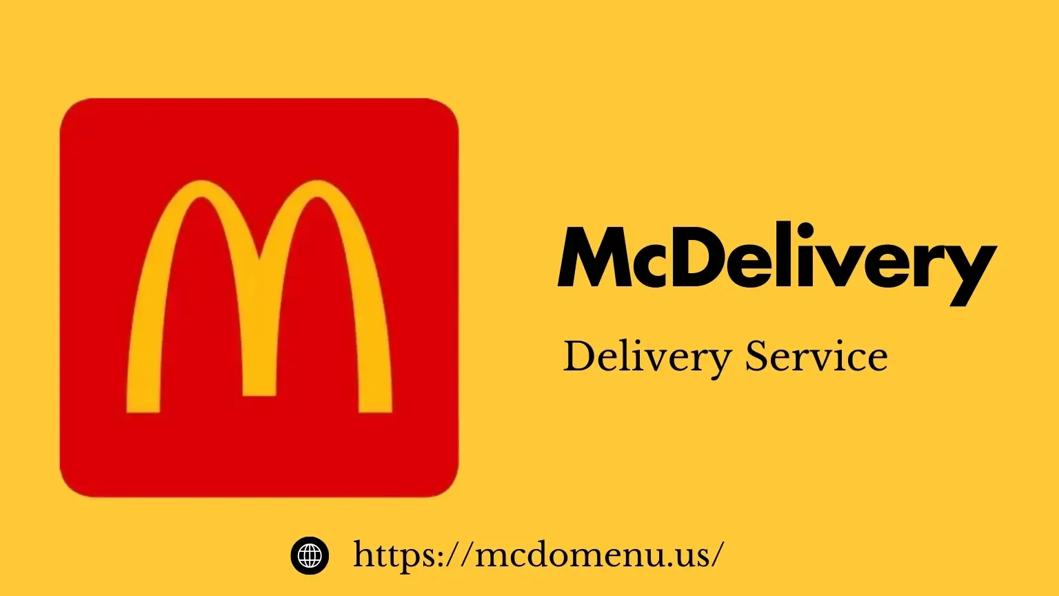 Mcdonald's McDelivery USA