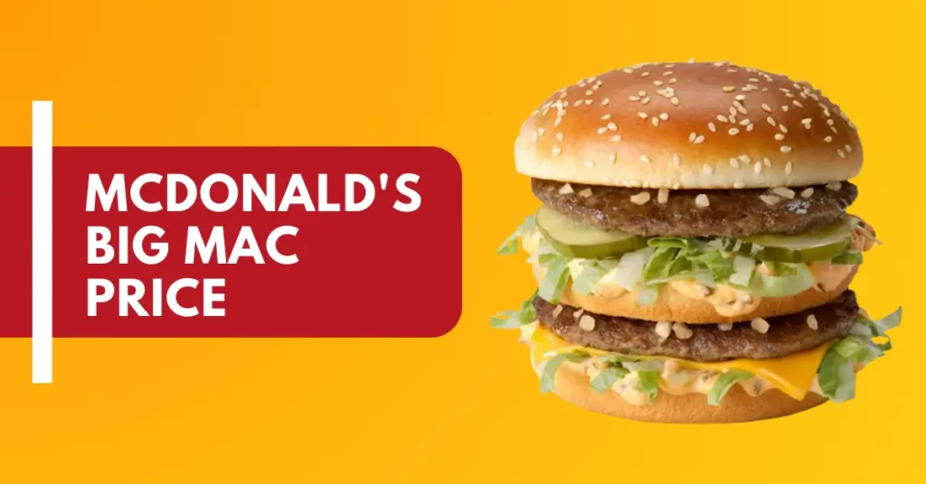 McDonald's Big Mac Price
