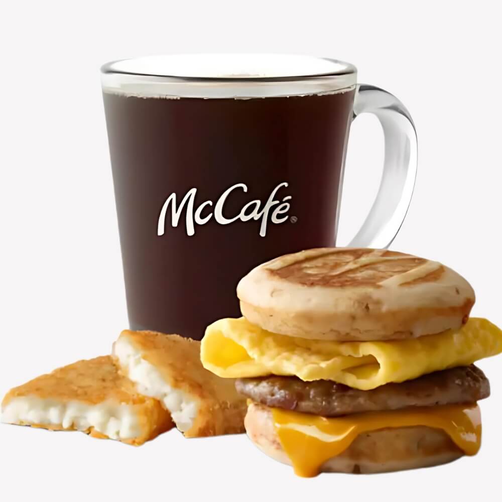 Mcdonald's Sausage, Egg & Cheese McGriddles Meal